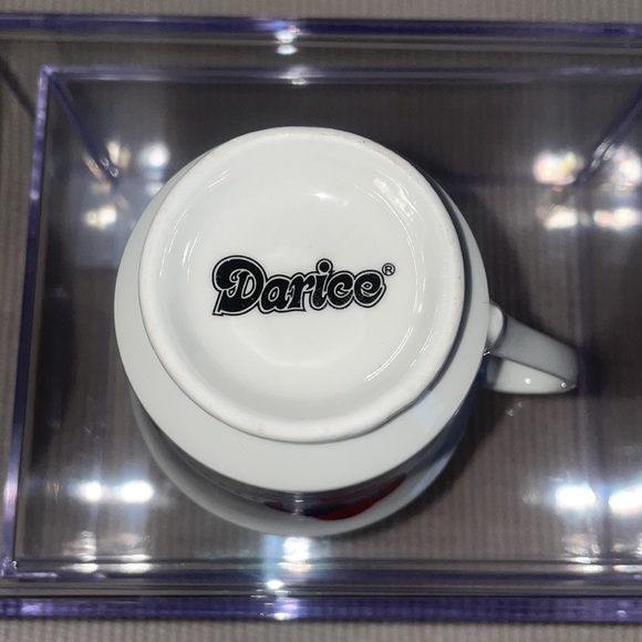 Darice Red Hat Society Porcelain Cup Saucer - Picture 5 of 5